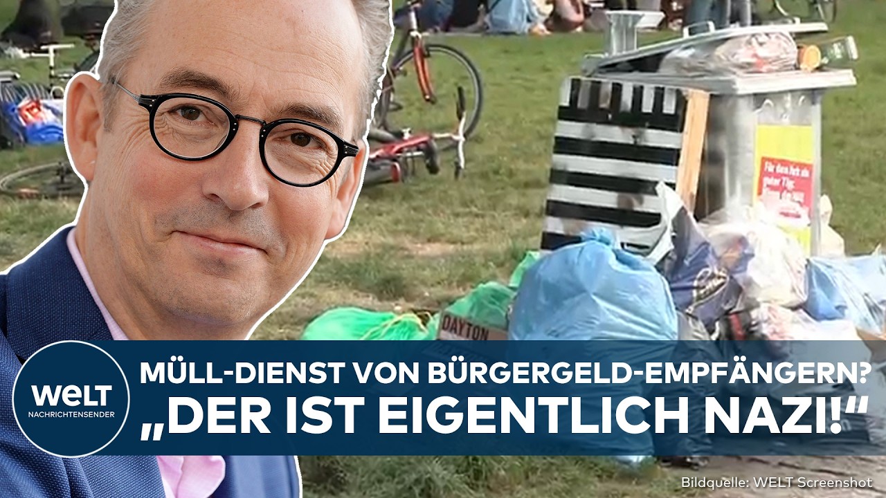 BERLIN: Bürgergeld-Empfänger für Müll-Dienst?! Brisanter Vorschlag! CDU stellt Plan vor