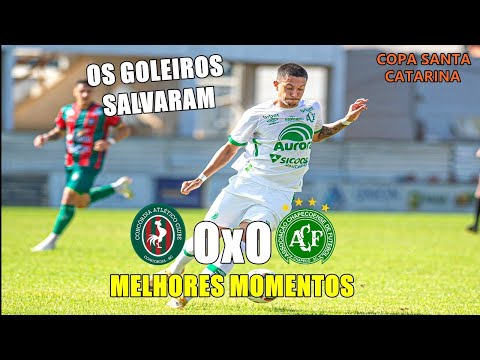 Concórdia 0 x 0 Chapecoense - Melhores Momentos Copa santa Catarina 2023