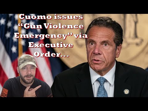 Cuomo issues "Disaster Emergency" on Gun Violence... and blames the CRIMINALS? Thumbnail