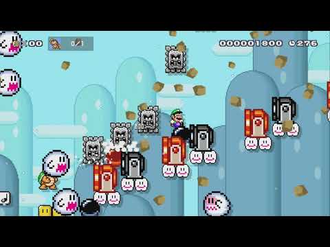 automatic level / don't move! by _*Lelex*_ - Super Mario Maker 2 - No Commentary 1bv