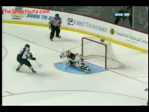 Boston Bruins (2) @ Nashville Predators (3) Shootout February 14, 2009