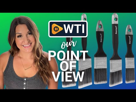 Genixart Angle Sash Paint Brush - WTI product video review