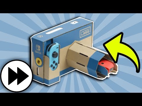 How To Build the Nintendo Labo Toy-Con Camera! ⏩ 5X FASTER! ⏩
