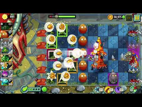 What happens if 2 Spikerocks use Plant Food on the same lane at the same time? – Plants vs Zombies 2
