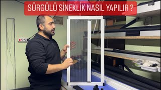 SÜRGÜLÜ SİNEKLİK NASIL YAPILIR YOUTUBE DEKİ EN DETAYLI VİDEO