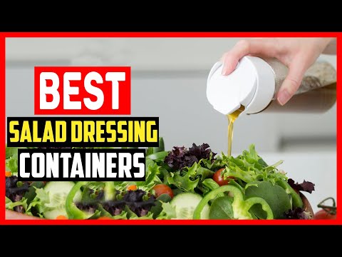 ✅Top 5 Best Salad Dressing Containers for Crisp Greens in 2025