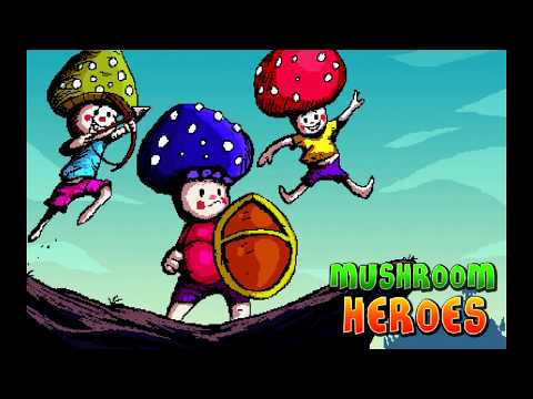 Mushroom Heroes - Puzzle Nes retro platformer Video