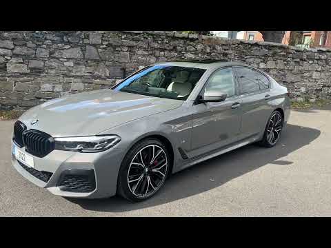 STUNNING 2022 BMW 520D MSPORT MHEV WITH COMFORT PACKAGE AND PRO PACKAGE AND SUN ROOF