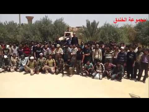 تأمين انشقاق 92 عسكري عن قوات النظام من قبل مجموعة الخندق في ريف دير الزور