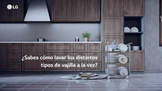 LG Lava todo tipo de vajilla gracias al sistema EasyRack | Lavavajillas anuncio