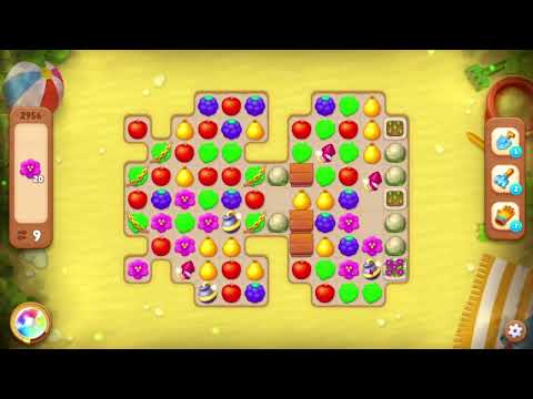 GardenScapes level 2956 18 moves no boosters