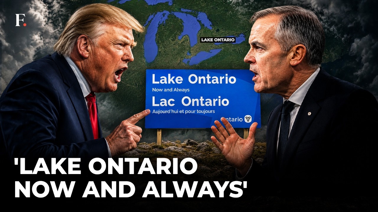 Trump's 'Lake America' Move: Canada Hits Back With Lake Ontario Sign | FP Video