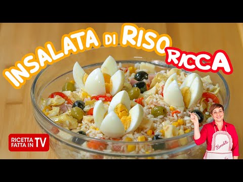 INSALATA DI RISO RICCA di Benedetta Rossi - Ricetta TV Fatto in Casa per Voi