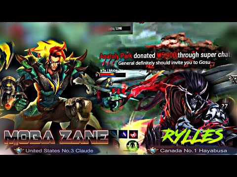 THIS IS HOW YOU SHOULD PLAY HAYABUSA! Gosu Rylles?  #2 GLOBAL HAYABUSA Mobile Legends