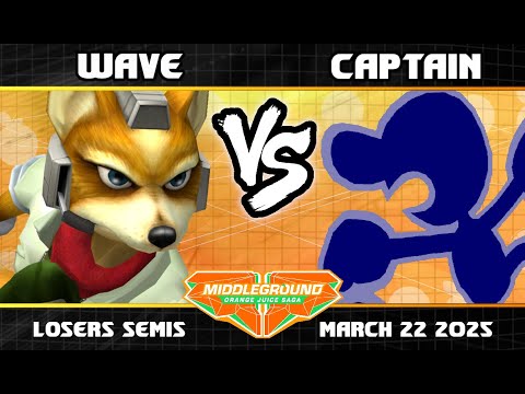Middleground 2025 - Wave vs Captain - Losers Semis SSBM