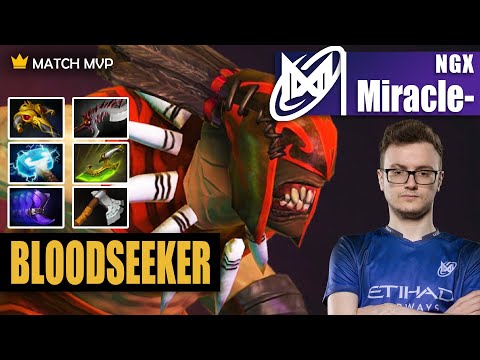 Bloodseeker Safelane | NGX.Miracle- | BLOODSEEKER NO MERCY EZ CARRY BUILD | 7.31c Gameplay Highlight