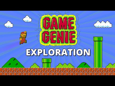 Exploring Super Mario Bros Game Genie Codes! (Compilation)