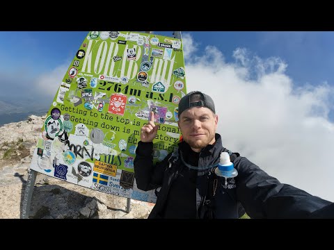My solo push to the highest point of North-Macedonia and Albania (Mount Korab)