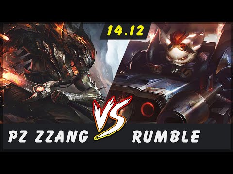 Pz ZZang - Yasuo vs Rumble MID Patch 14.12 - Challenger Yasuo Gameplay