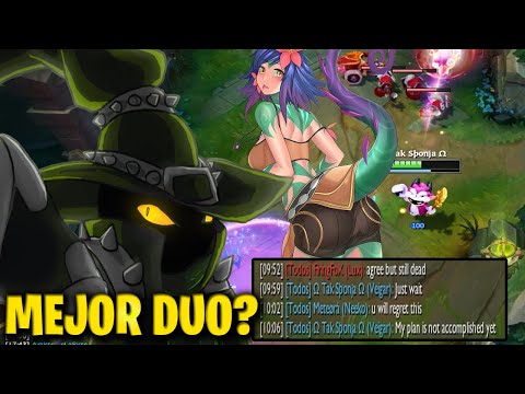 ESTA ES LA MEJOR BOTLANE DE LA PRETEMPORADA 2022 EN LOL | VEIGAR Y NEEKO | SPONJAS EN LOL