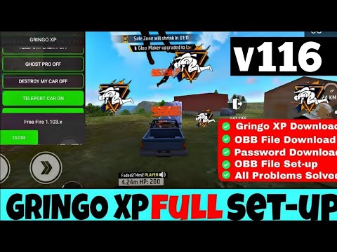 How To Apply Gringo XP Hack // Free Fire Me Hack kaise Use Kare 2025 // Gringo XP V116