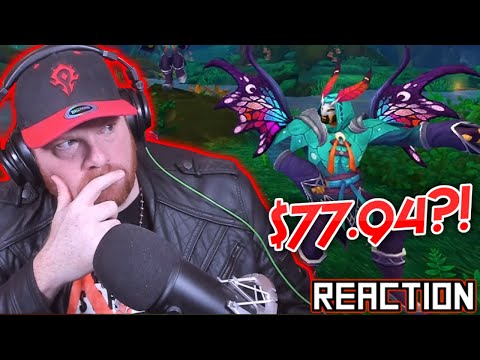 Krimson KB Reacts: Blizzard's first STORE Transmog! + The Malcontents - $77.94?!