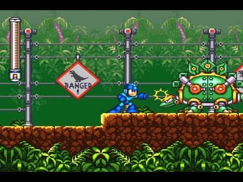 [電玩遊戲 超級任天堂洛克人7遊戲回顧]CGRundertow MEGA MAN 7 for Super Nintendo Video Game Review