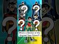 Where Is Batman In The Original Teen Titans Batman