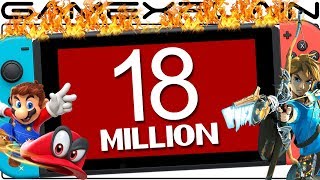 Nintendo Switch Nearly at 18 MILLION Units Sold; Mario Odyssey 10 Million+! (Earnings Report 2018)