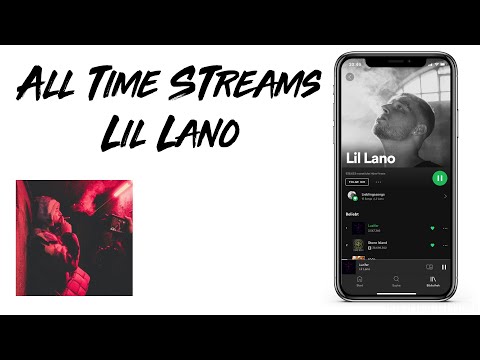 Lil Lano meistgetreamte Songs Ranking + All-Time Streams