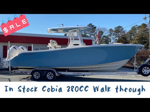 Cobia 280-CENTER-CONSOLE video