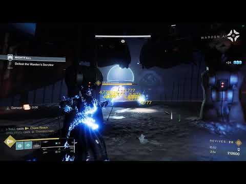 Destiny 2 | Death From Above (Literally) Warden of Nothing Grandmaster Fail