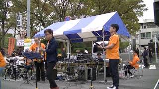 My heart will go on/Celine Dion cover by Aiband at宇部まつり2019