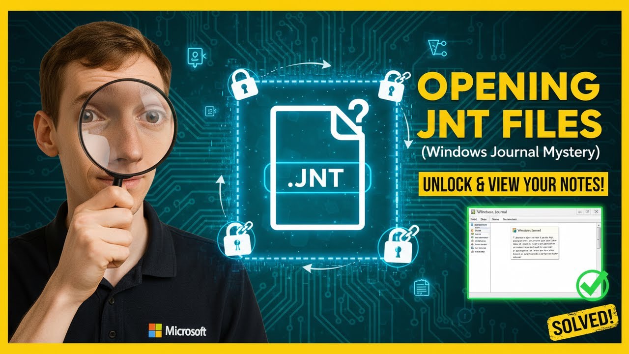 How to Open JNT Files (Microsoft Windows Journal)