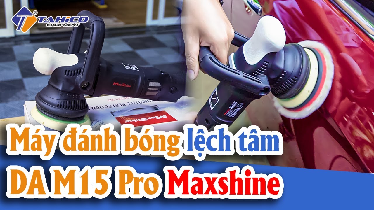 Máy đánh bóng xe ô tô lệch tâm DA M15 Pro Maxshine 16
