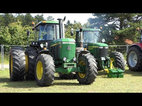 John Deere 4450 Going Mad Pulling The Heavy Sled Down The Lane | Tractor Pulling Denmark