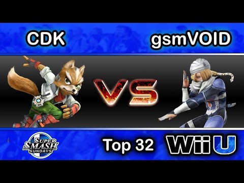 SSS 33 – gsmVoid (Sheik) Vs. CharlieDaKing (Fox) Top 32 - Smash Wii U