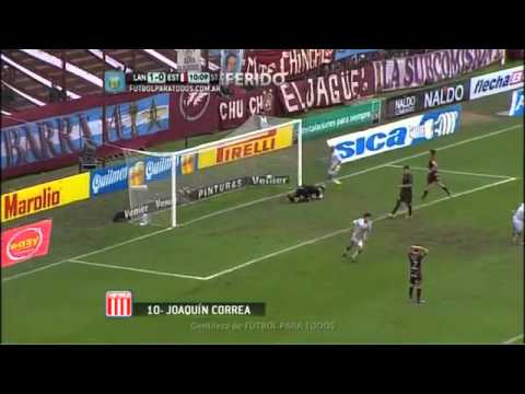 Gol de Correa  Lanús 1   Estudiantes 1  Fecha 3  Torneo Primera División 2014