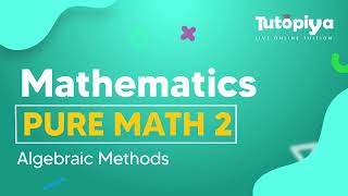Algebraic methods
