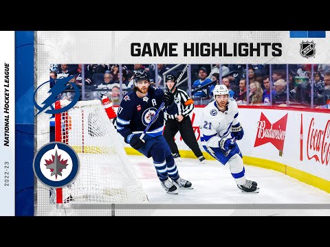 Lightning @ Jets 1/6 | NHL Highlights 2023