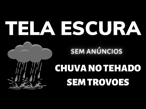 Chuva Relaxante para Dormir, Som De Chuva Leve Sem Trovão para dormir em 3 minutos, vencer a insônia
