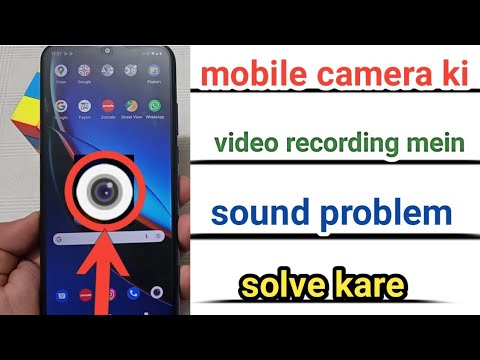 Sound problem in video recording of mobile camera? Sound problem in video recording of mobile cam...