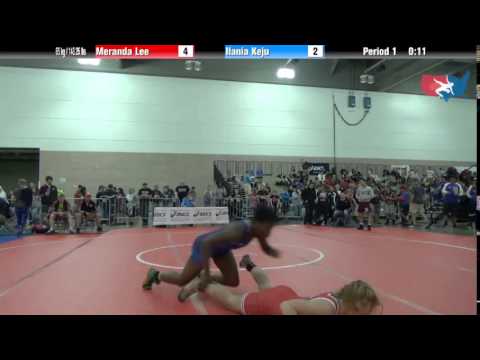 FILA Cadet 65 kg / 143.25 lbs. - Meranda Lee vs. Ilania Keju