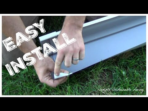 Installing Home Depot Gutters