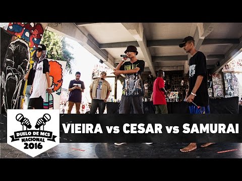 Vieira (AC) vs Cesar (ES) vs Samurai (RJ) (1ª Fase) - Duelo de MCS Nacional 2016 - 20/11/16