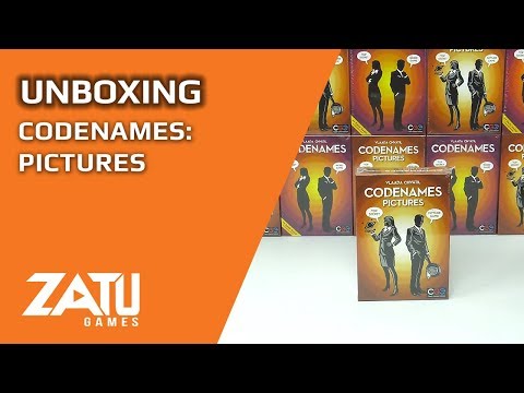 Codenames Pictures: Unboxing