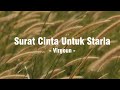 Surat Cinta Untuk Starla Virgoun Lirik Lagu