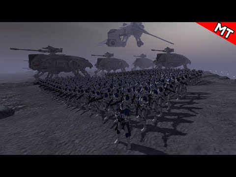 INSANE 501st Legion Clones attack on the CIS Bunkers!! - Men of War 2 - Star Wars Mod