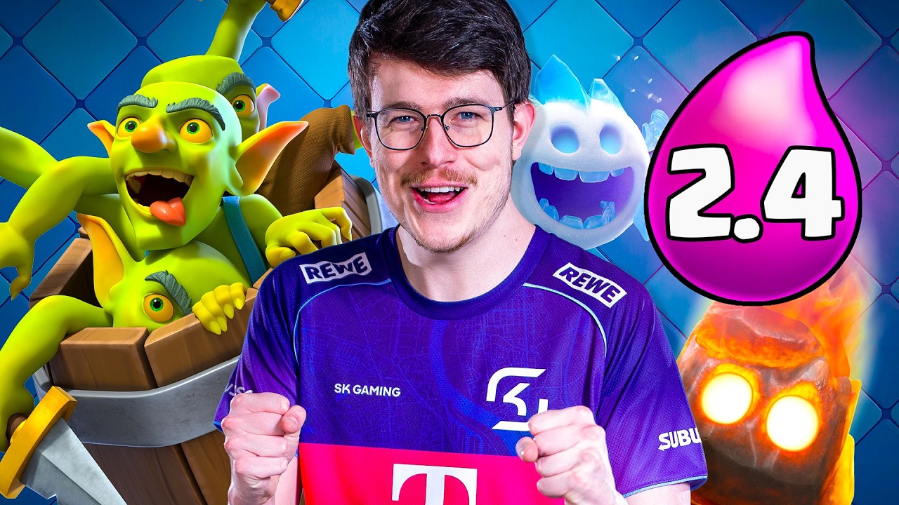 BEST LOG BAIT DECK in CLASH ROYALE! 🏆