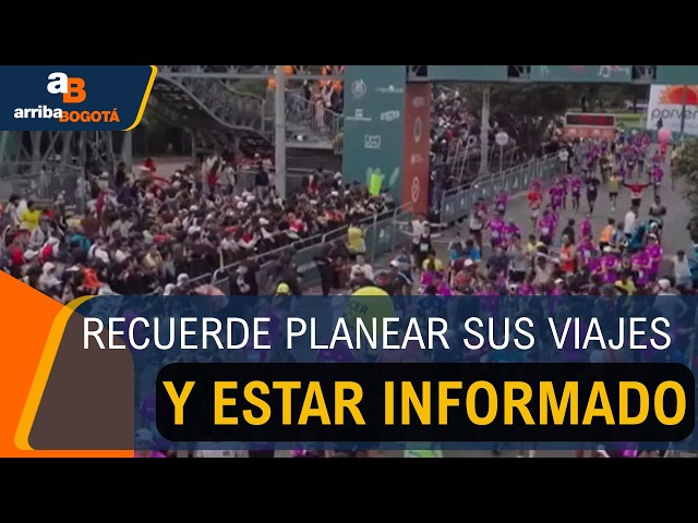 Cierres viales por la Media Maratón y pruebas Saber: horarios y plan de movilidad 